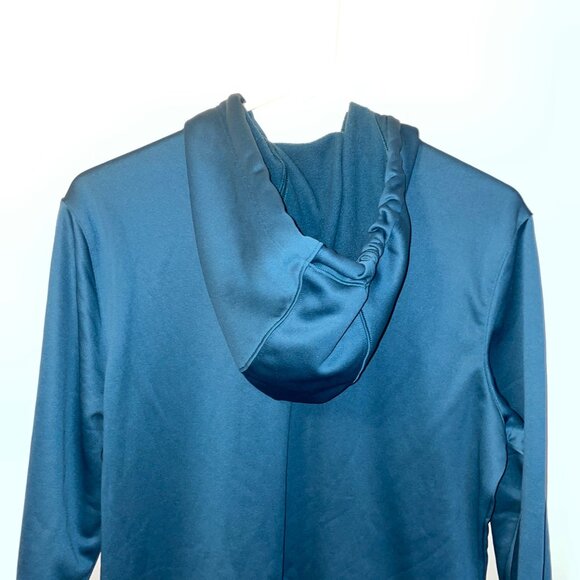 Gymshark womens Teal Hooded Long Sleeve Sweatshirt M - Picture 6 of 6